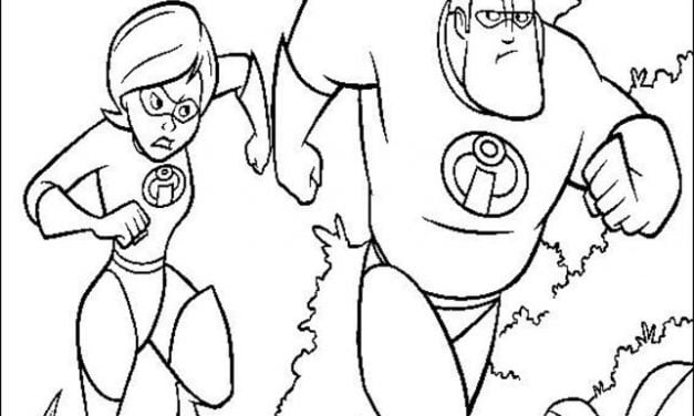 Coloring pages: Incredibles