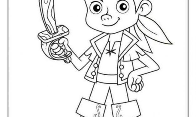 Coloring pages: Jake and the Never Land Pirates