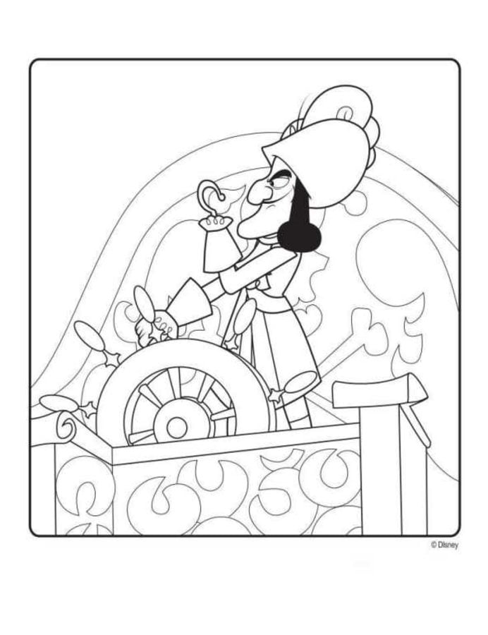 Coloring pages: Jake and the Never Land Pirates