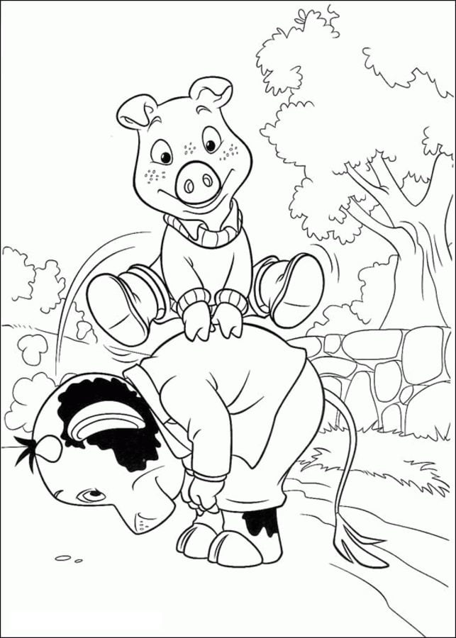Dibujos para colorear: Piggley Winks 1