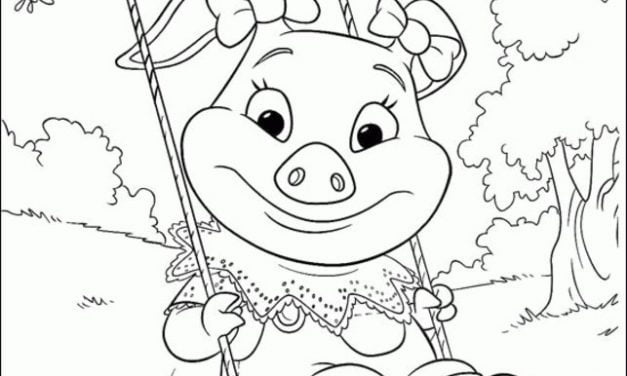 jakers piggley winks coloring pages
