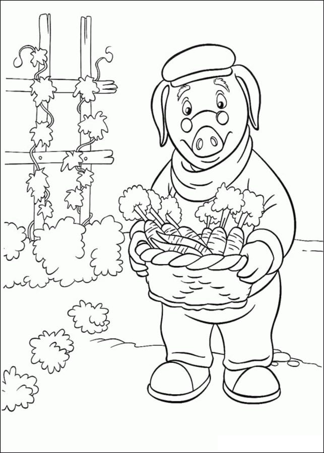 Dibujos para colorear: Piggley Winks 8