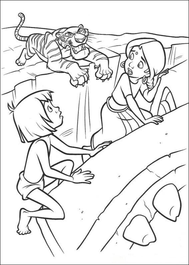Coloring pages: Jungle Book 1