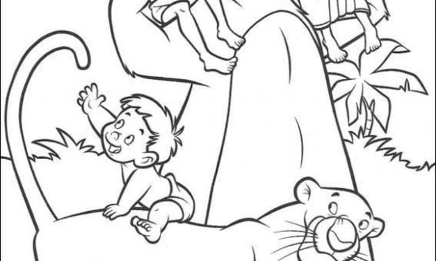 Coloring pages: Jungle Book