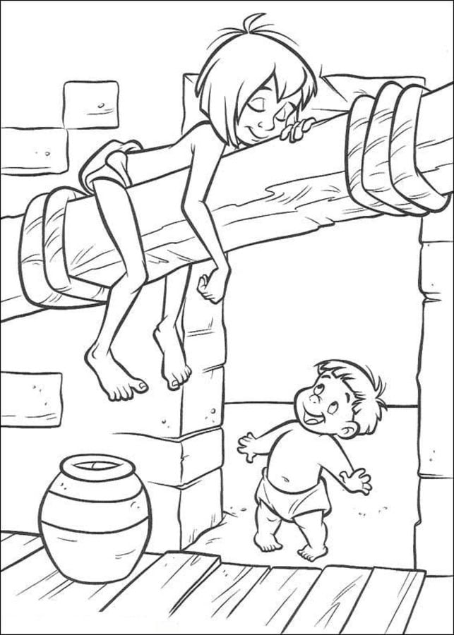 Coloring pages: Jungle Book 3
