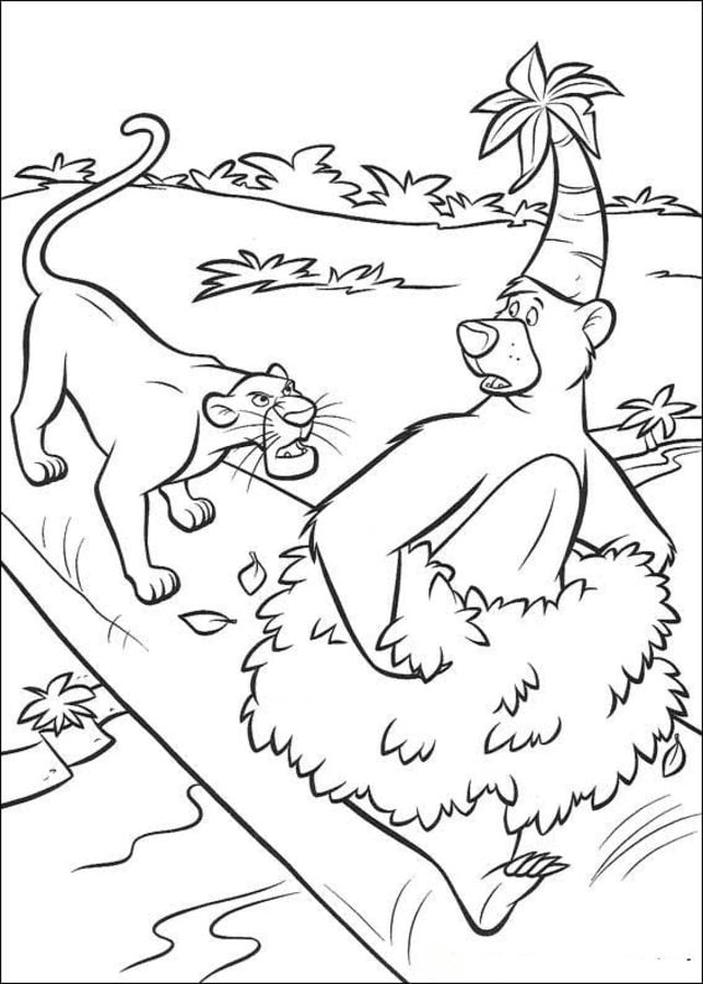 Coloring pages: Jungle Book 6