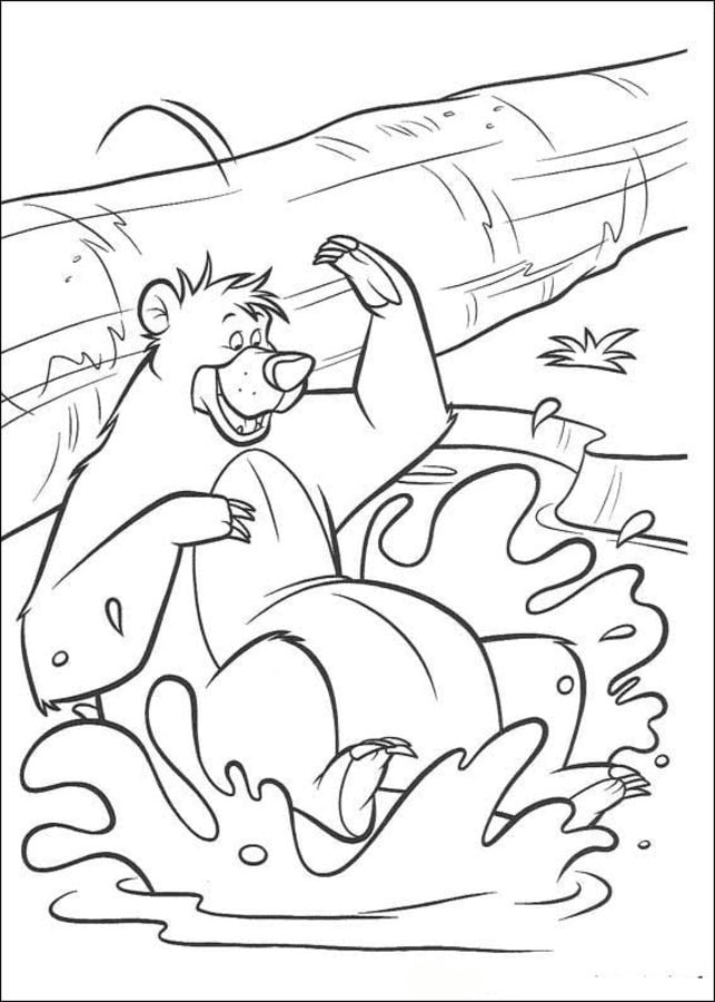 Coloring pages: Jungle Book 8