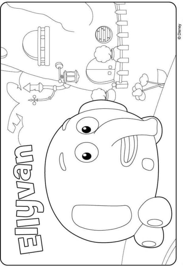 Coloring pages: Jungle Junction 2