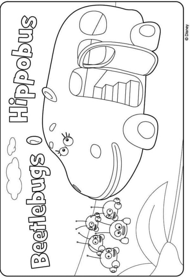 Coloring pages: Jungle Junction 3