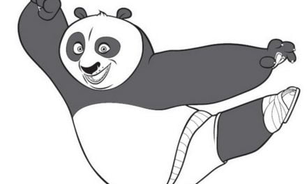 Kolorowanki: Kung Fu Panda