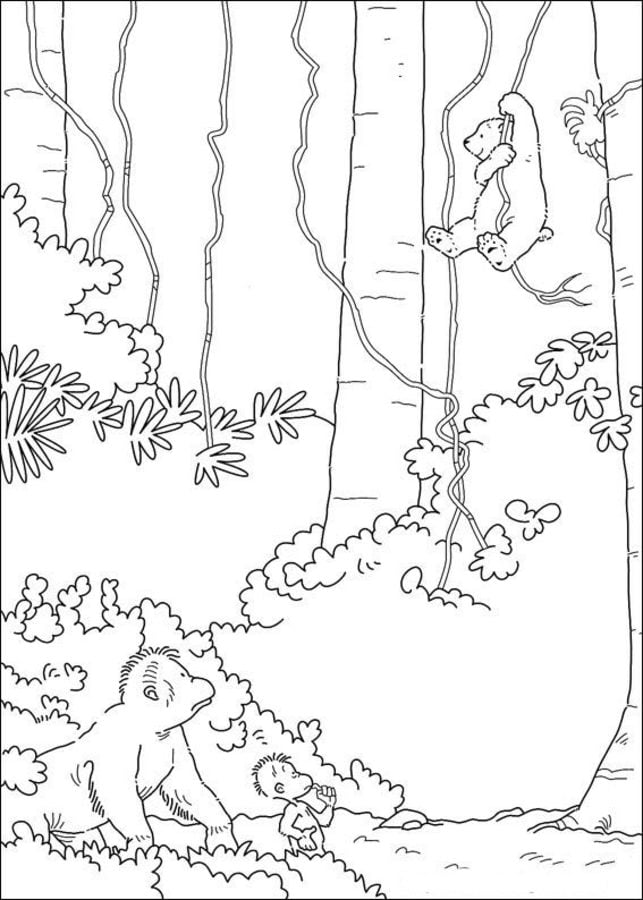Coloring pages: Little Polar Bear