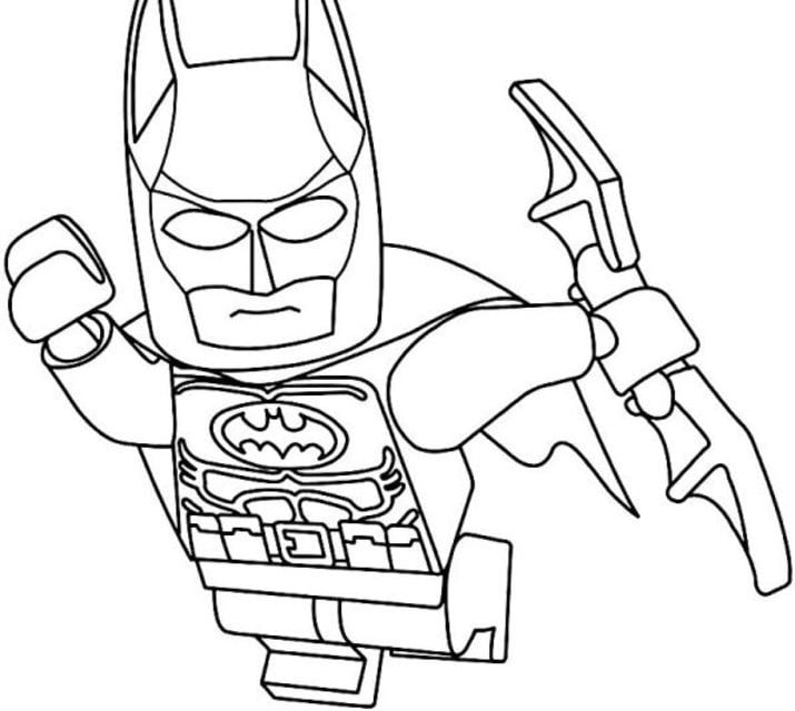 Ausmalbilder: Lego Batman