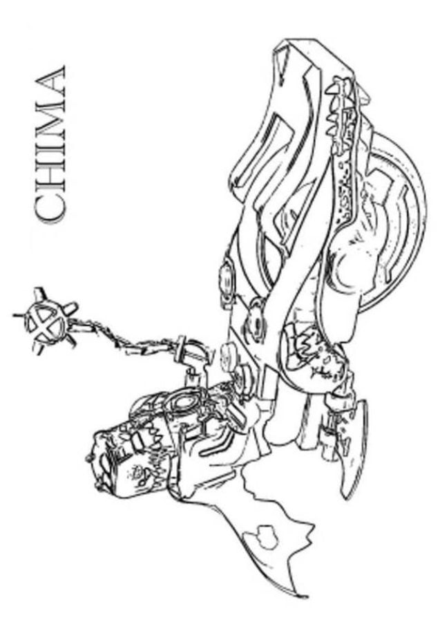 Coloring pages: Lego Chima