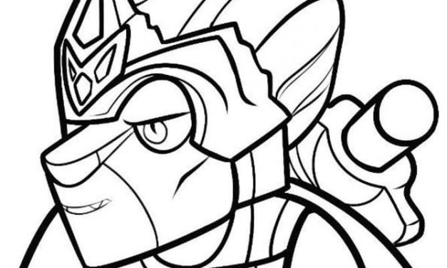 Coloring pages: Lego Chima