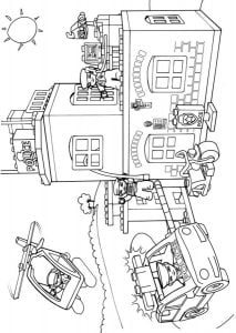 Coloring pages: Lego Duplo, printable for kids & adults, free