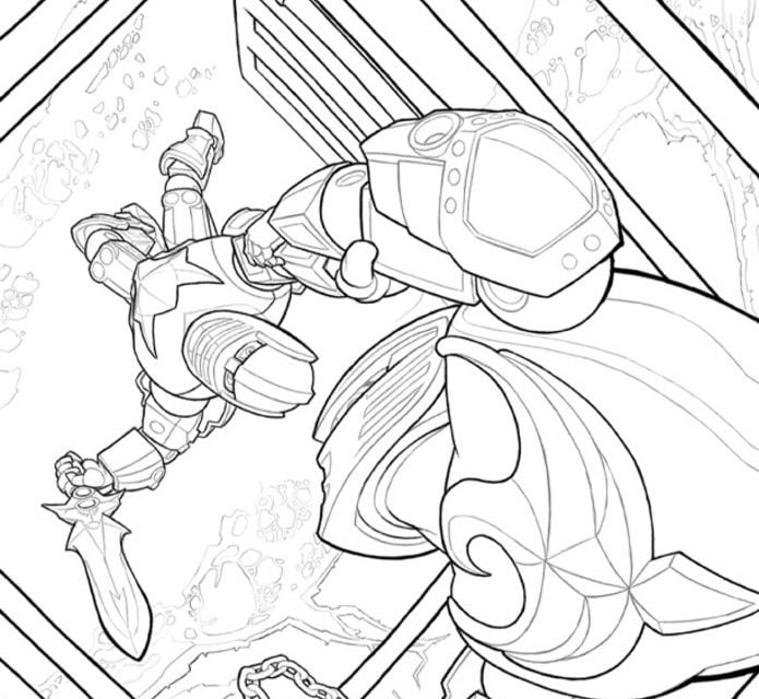 Coloring pages: Lego Knights’ Kingdom