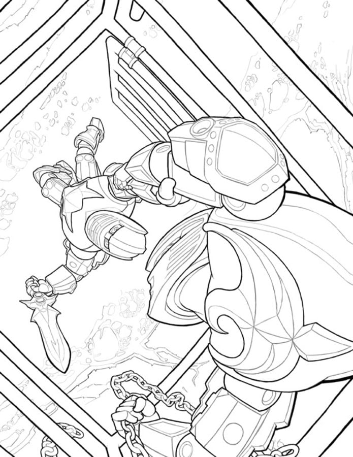 Coloring pages: Lego Knights' Kingdom 3