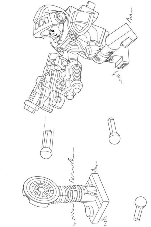 Coloring pages: LEGO Nexo Knights 10