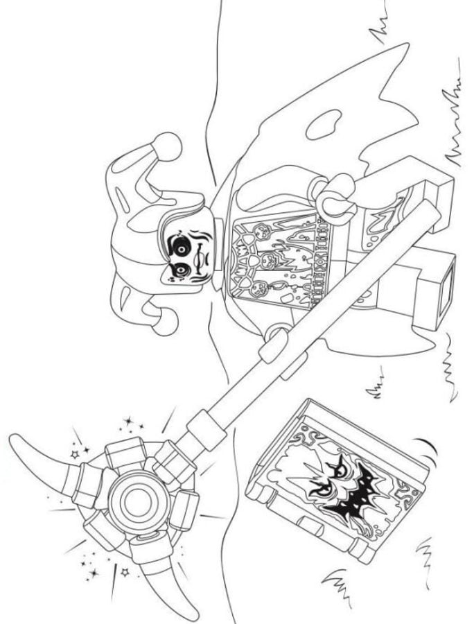 Coloring pages: LEGO Nexo Knights 7