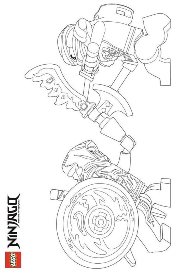 Dibujos para colorear: Lego Ninjago