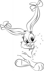 Connect the dots: Looney Tunes, printable for kids &amp; adults, free