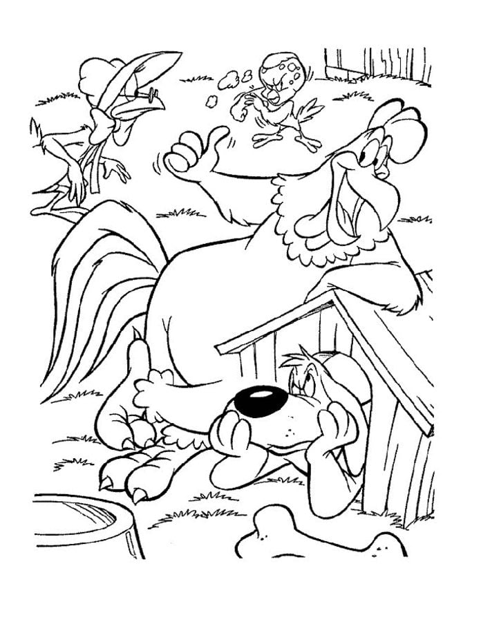 Dibujos para colorear: Looney Tunes 7