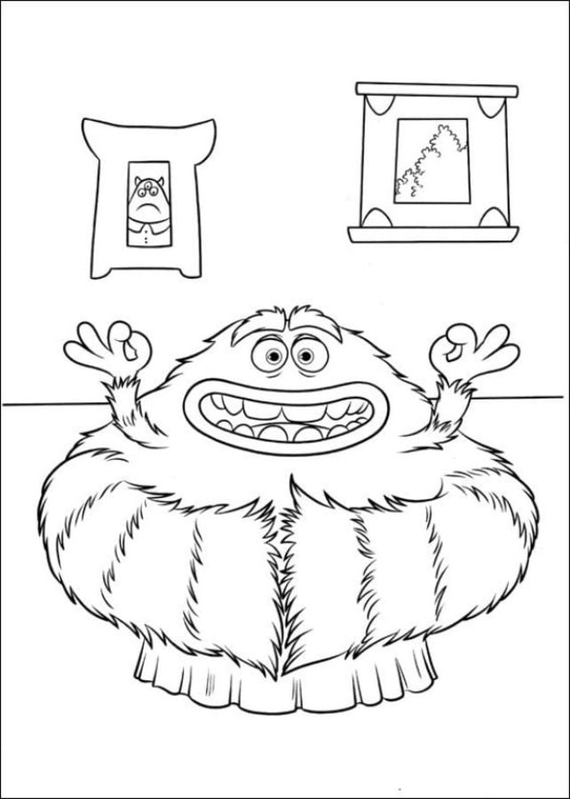 Coloring pages: Monsters University 4