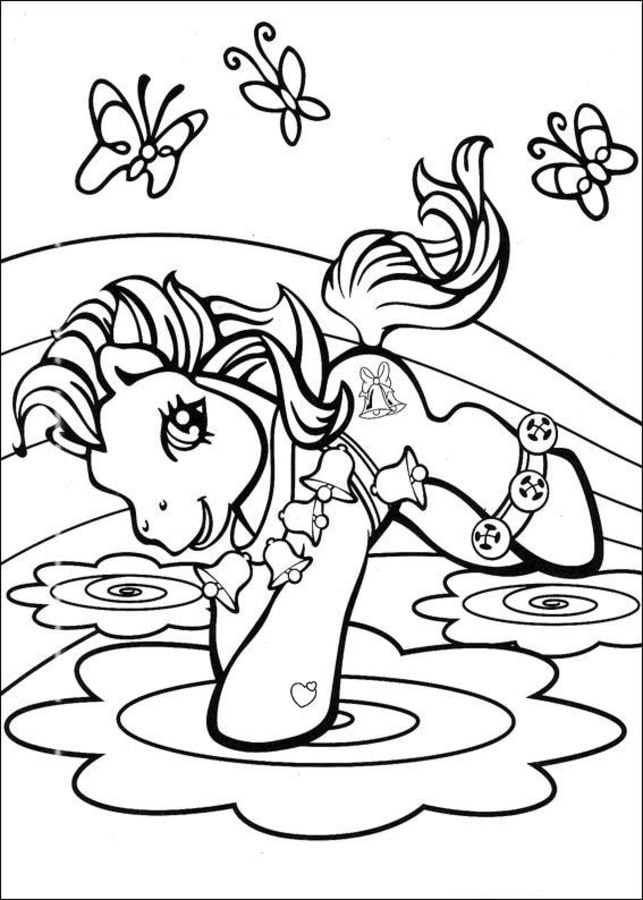 Dibujos para colorear: Mi Pequeño Pony