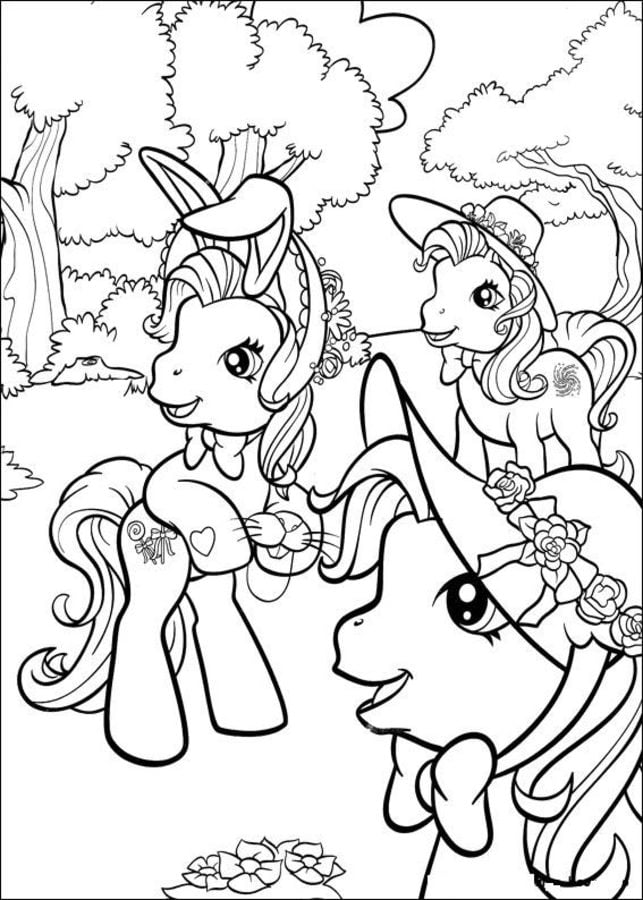 Disegni da colorare: My Little Pony