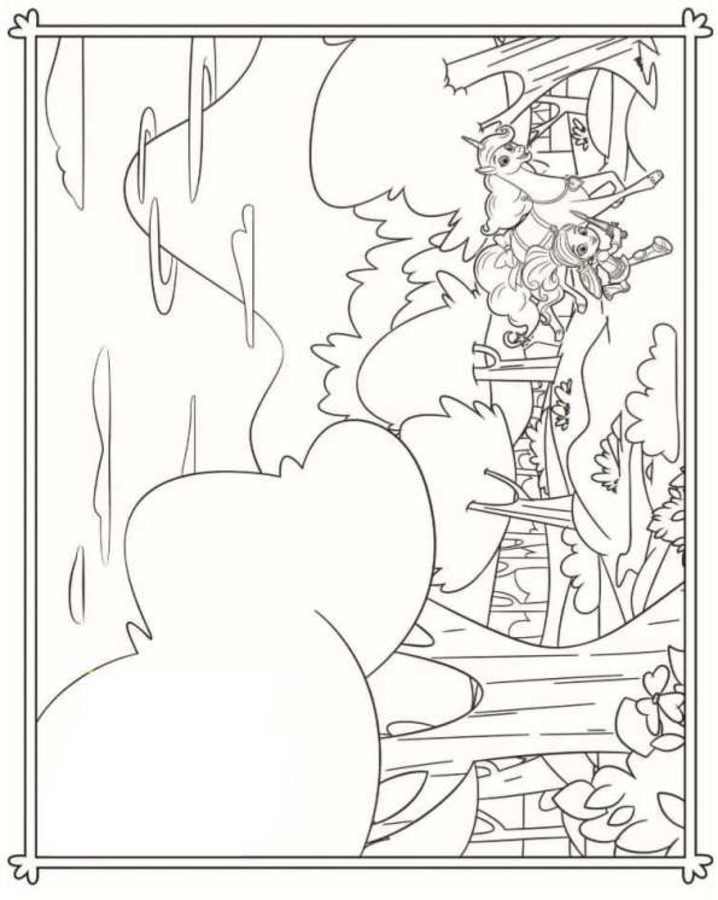 Coloring pages: Nella the Princess Knight 3