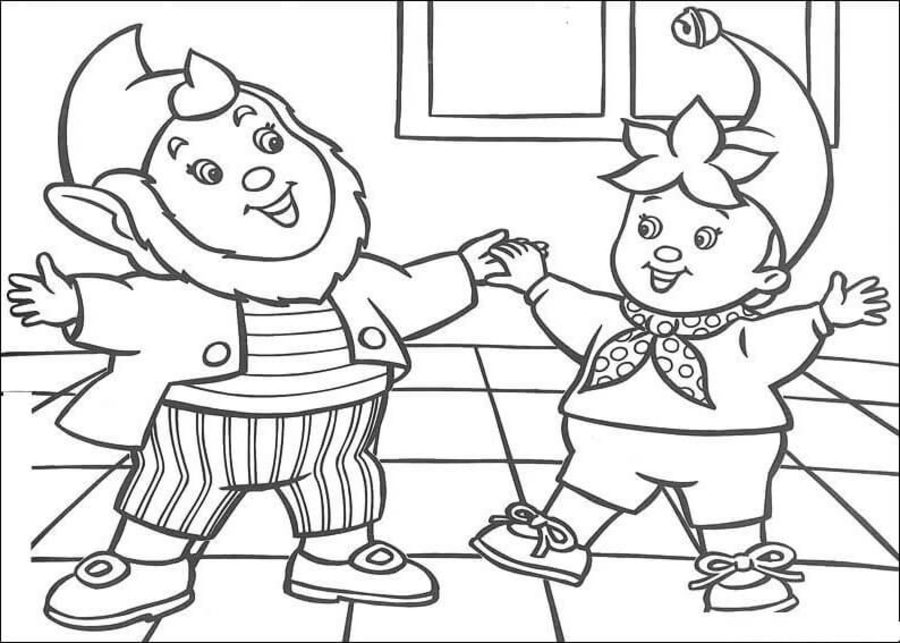 Coloring pages: Noddy 3