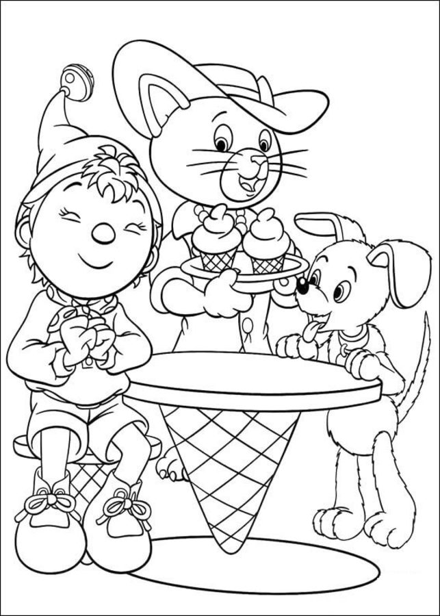 Coloring pages: Noddy 5