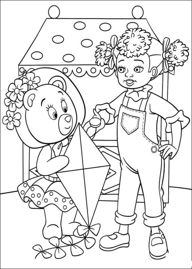 Coloring pages: Noddy 9