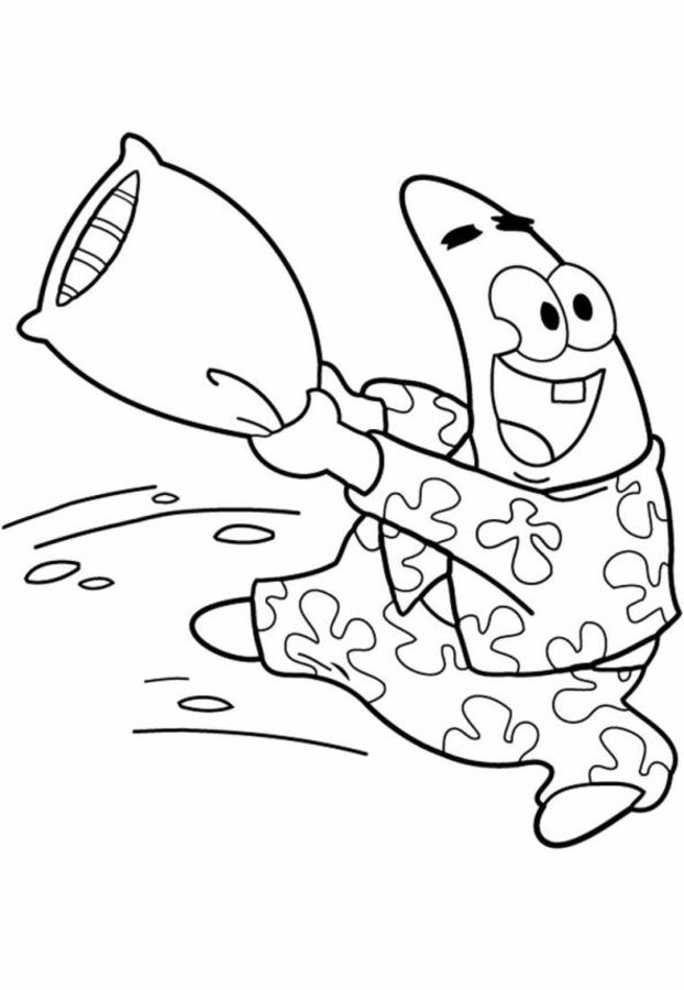 Coloring pages: Patrick Star