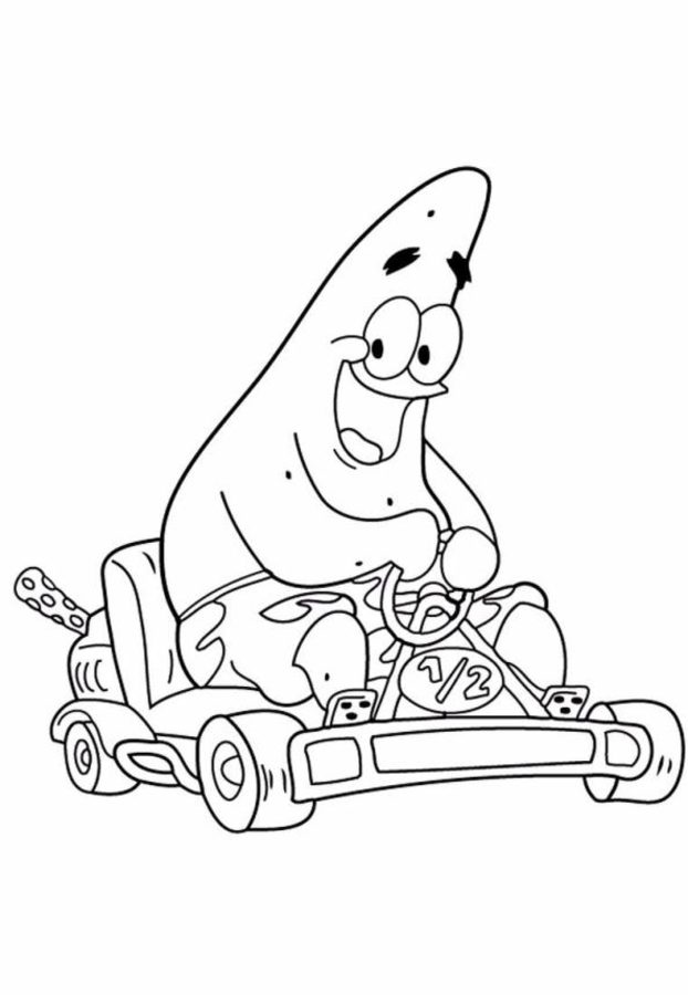 Coloring pages: Patrick Star