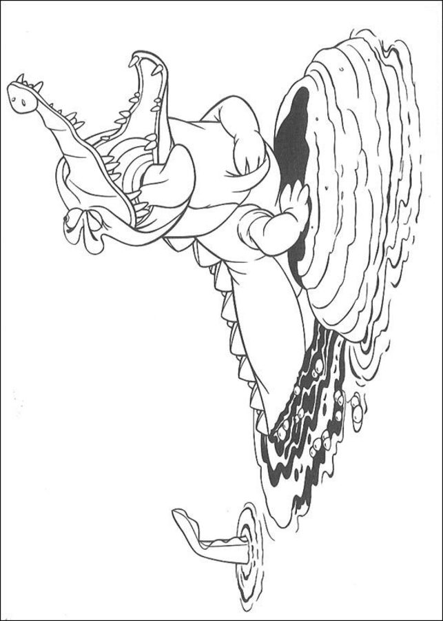 Coloring pages: Peter Pan 3