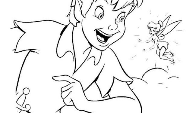 Coloriage: Peter Pan