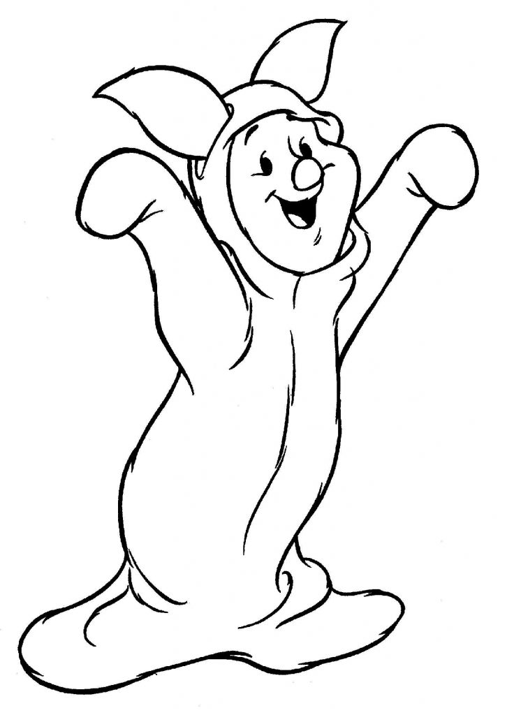 Coloring pages: Piglet 1