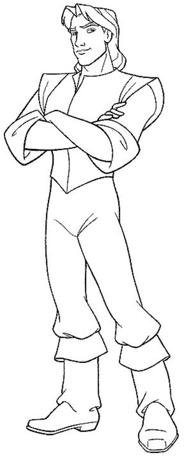 Coloring pages: Pocahontas 2