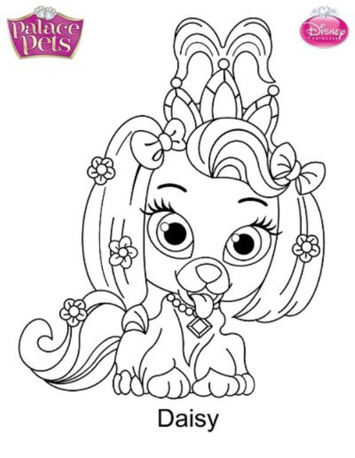 Coloring pages: Palace Pets 6