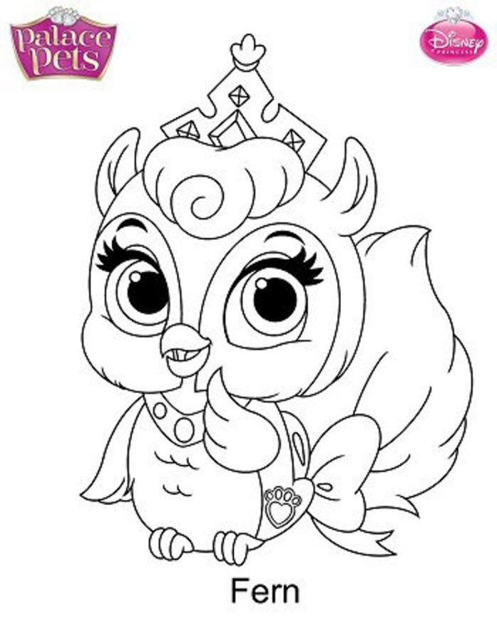 Coloring pages: Palace Pets 7