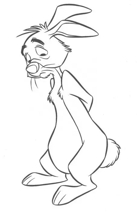 Coloriages: Coco Lapin 1