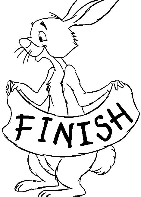 Coloring pages: Rabbit