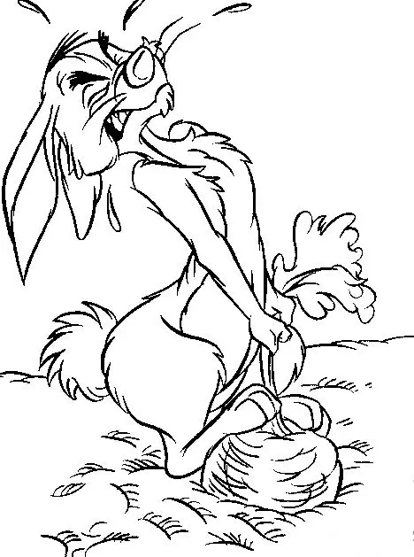 Coloriages: Coco Lapin 5