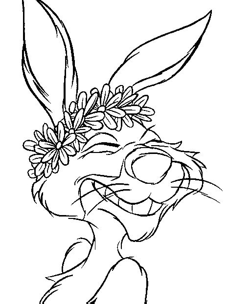 Coloriages: Coco Lapin