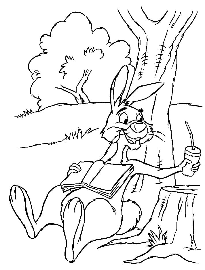 Coloriages: Coco Lapin 9