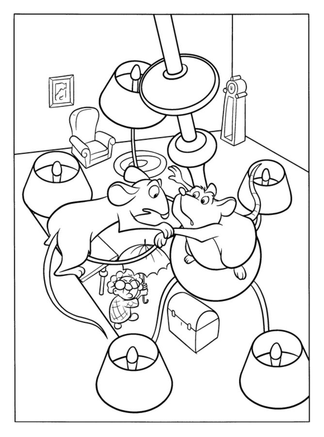 Dibujos para colorear: Ratatouille 9