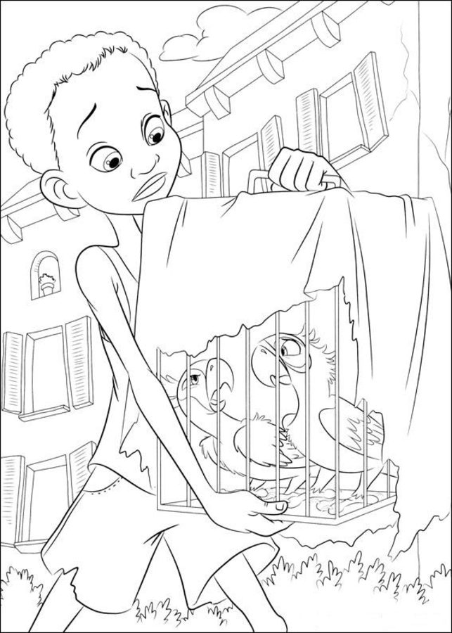 Coloring pages: Rio