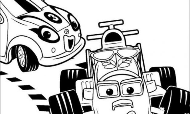 Coloring pages: Roary the Racing Car