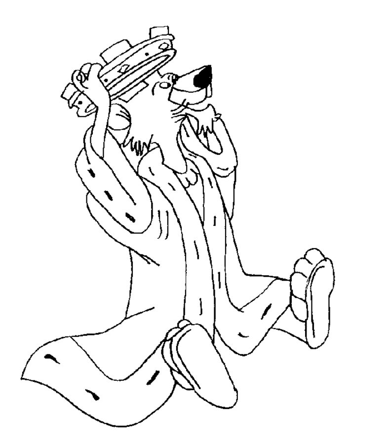 Coloring pages: Robin Hood